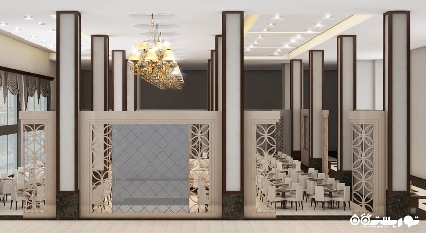 رستوران اصلی هتل آریا کلاروس بیچ اَند اسپا ریزورت